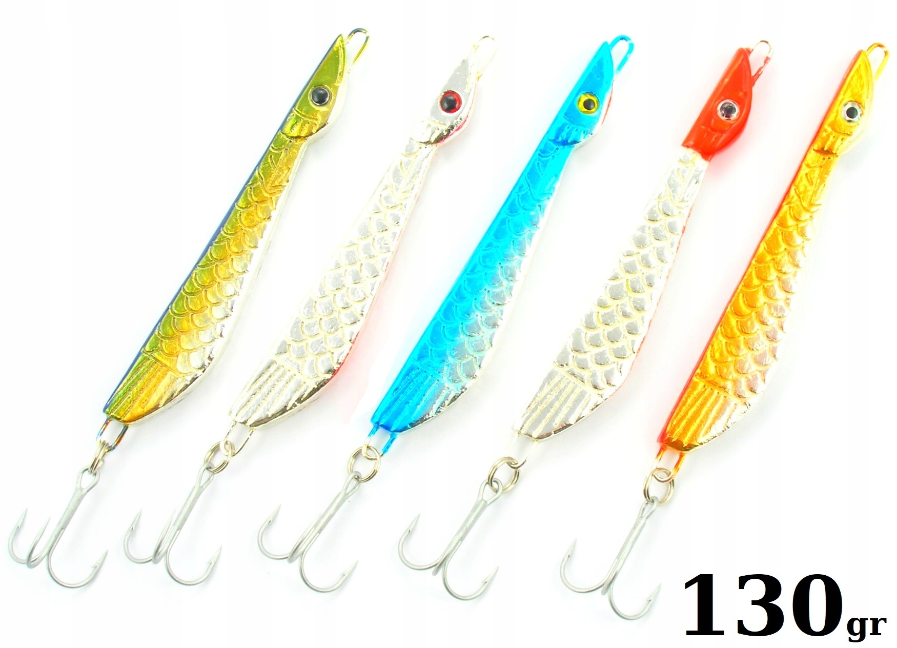 5 x DORSZ PILKER PERFEKT BONO - SPORT 130 gr