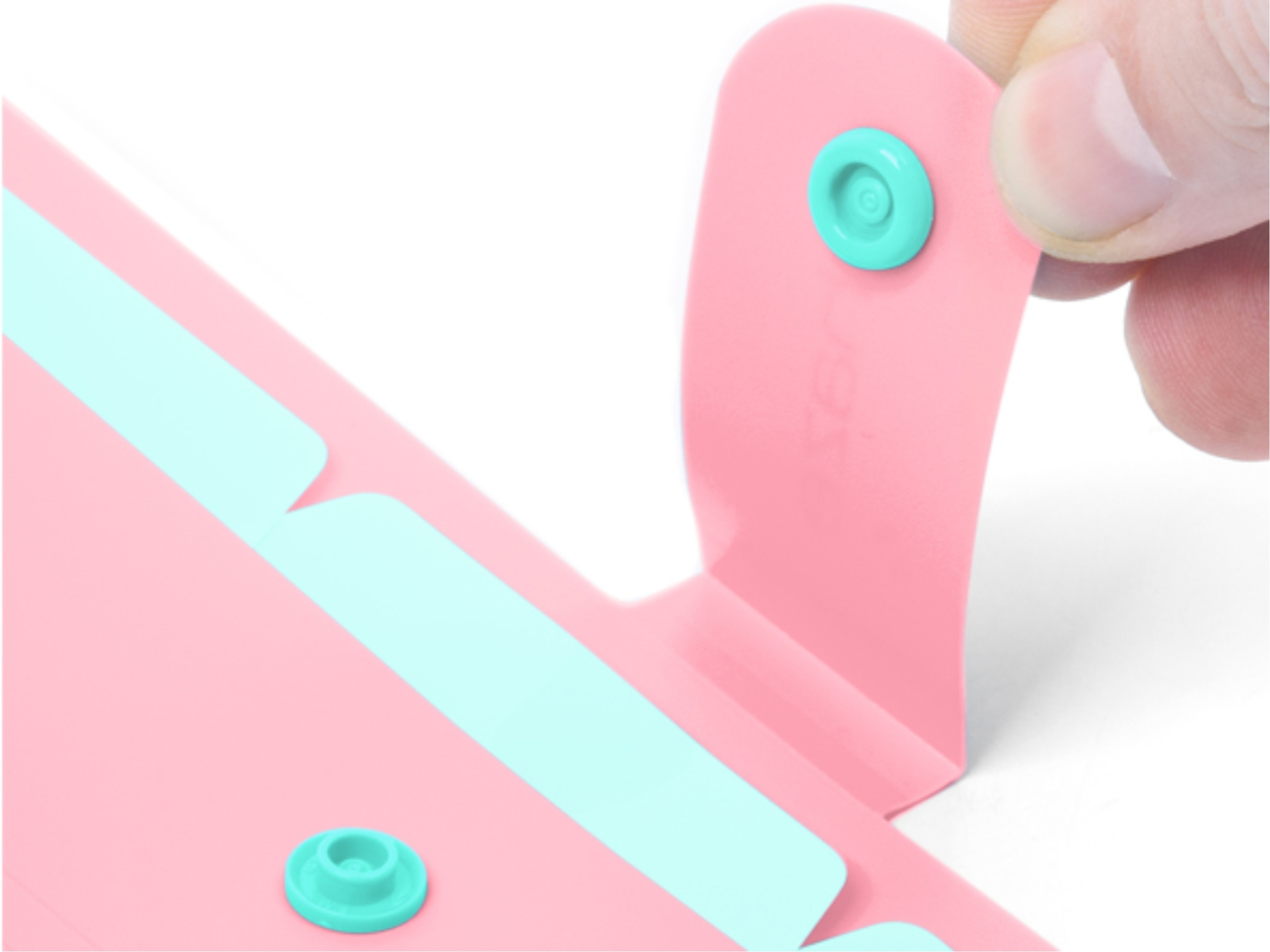 Teczka na dokumenty A4 z przegródkami harmonijkowa Berlingo Haze różowa Marka Berlingo