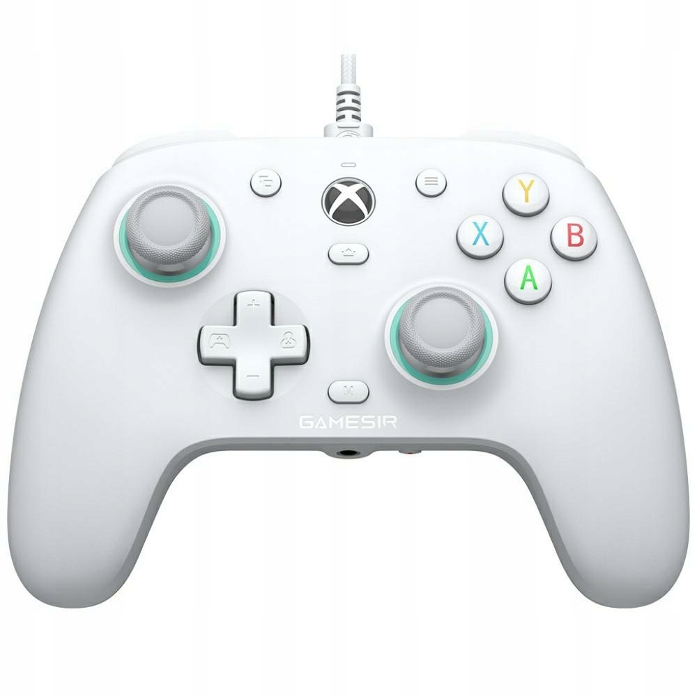 Kontroler przewodowy Gamesir G7 Se Biały Gamepad do Xbox S/X/One Pc