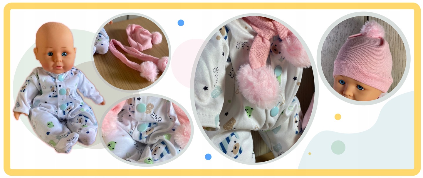 BOBAS LALKA Z DŹWIĘKIEM PIOSENKAMI I ZDANIAMI 38CM Marka Pozostałe