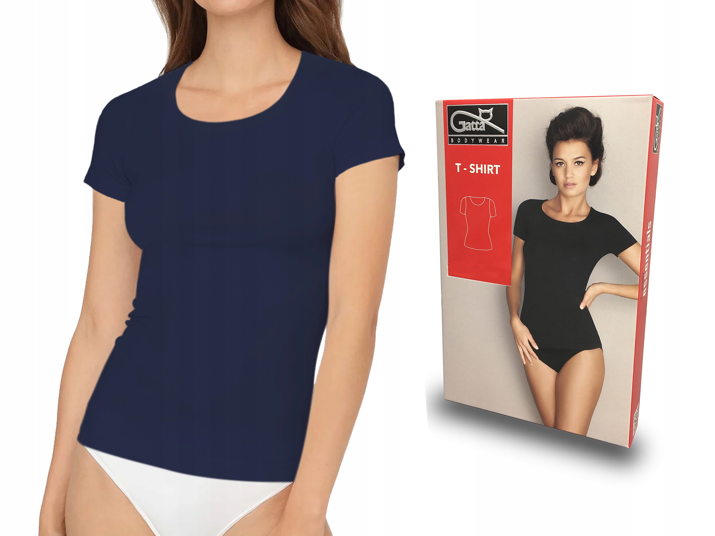 

Bezszwowa koszulka T-Shirt Gatta, deep navy, M