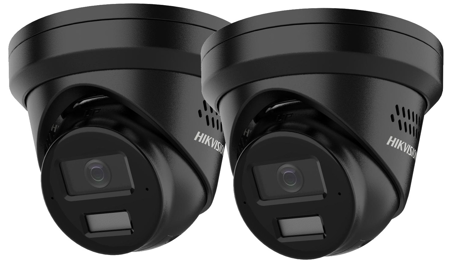 Kamera Ip Hikvision 8Mpx z mikrofonem głośnikiem PoE AcuSense Kopuła Czarna