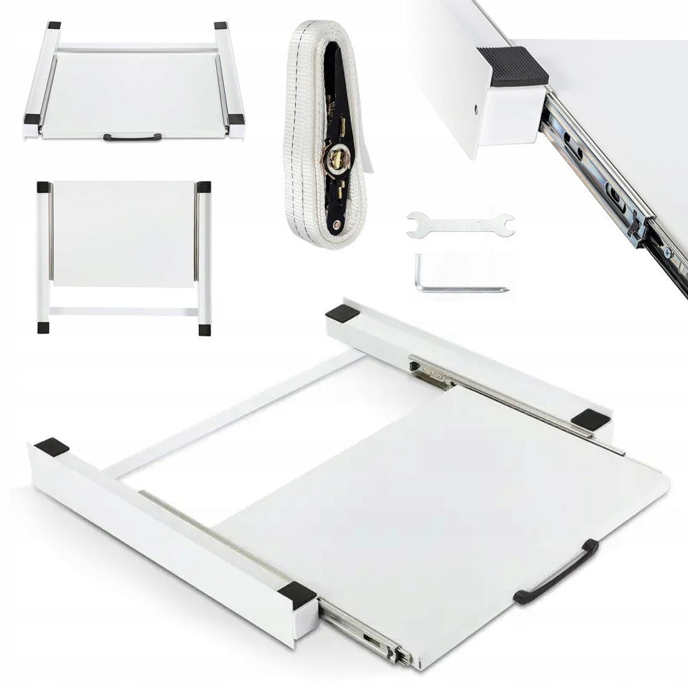 Metalowa Rama Pośrednia Do Pralek Suszarek Z Linką I Podkładkami