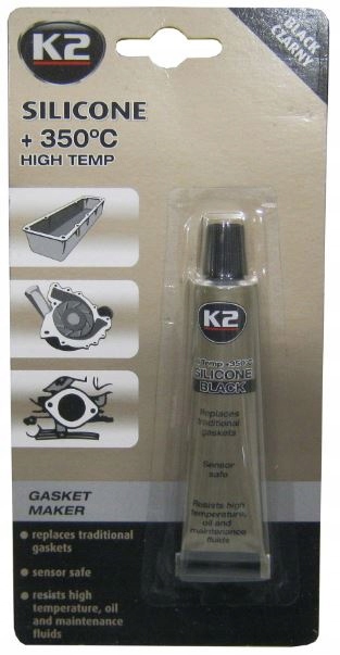 

K2 Silikon Wysokotemperaturowy Czarnt +350°C 21G