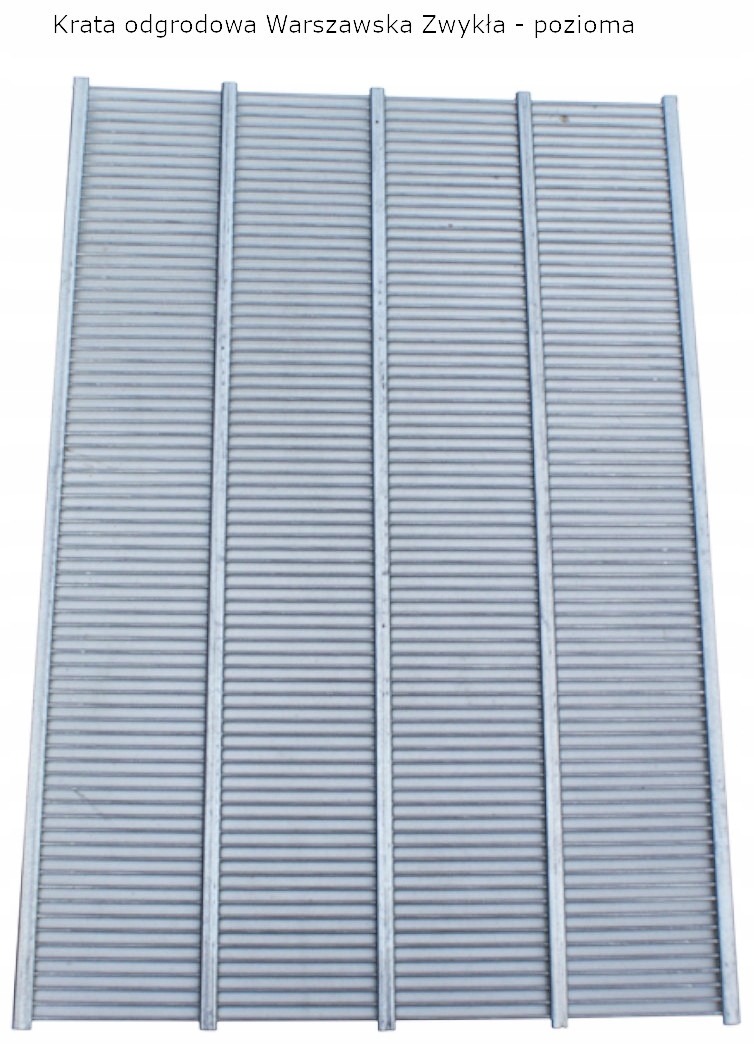 

Krata Odgrodowa Warszawska Zwykła metalowa Pozioma