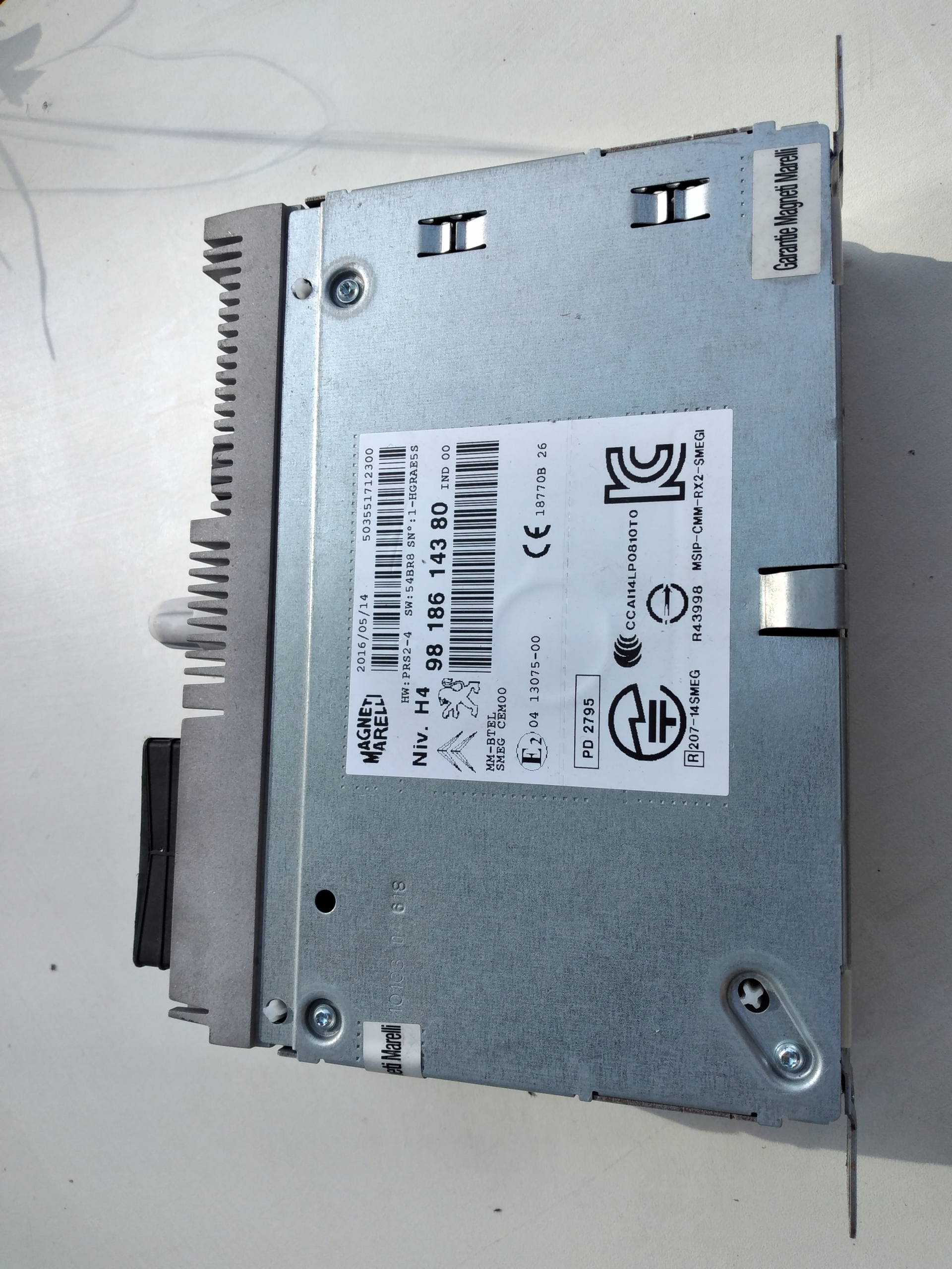 Радіо навігаційний модуль CITROEN C4 Cactus 9818614380