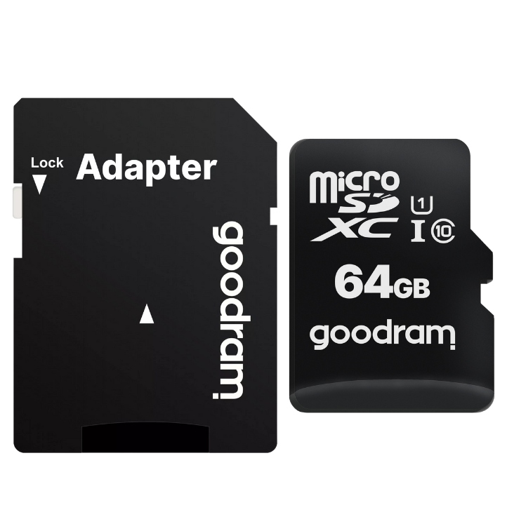 Karta pamięci MicroCARD adapter 64GB 100MB/s Typ karty SD