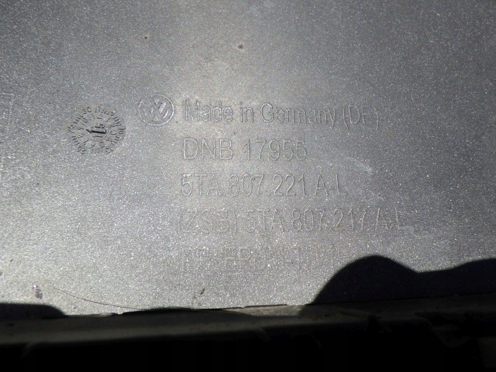 VW TOURAN 5TA 15- Frontstoßstange