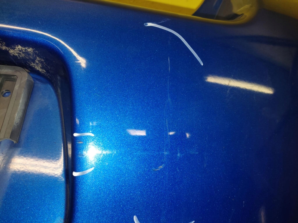 TOYOTA YARIS II bumper rear part