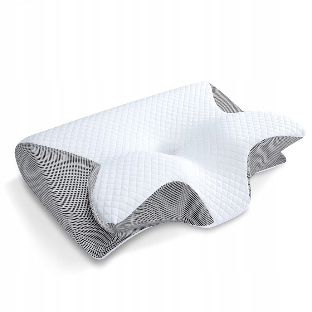 Poduszka ortopedyczna memory foam do spania na ból karku szyi kregosłupa