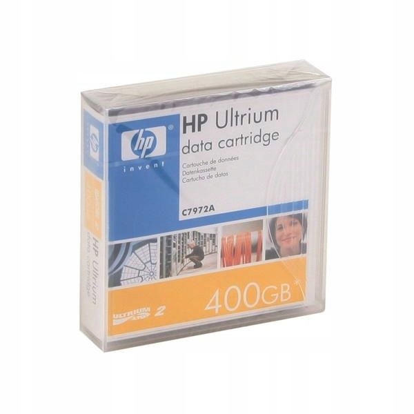 

Taśma Hpe Media Tape LTO2 400GB C7972A