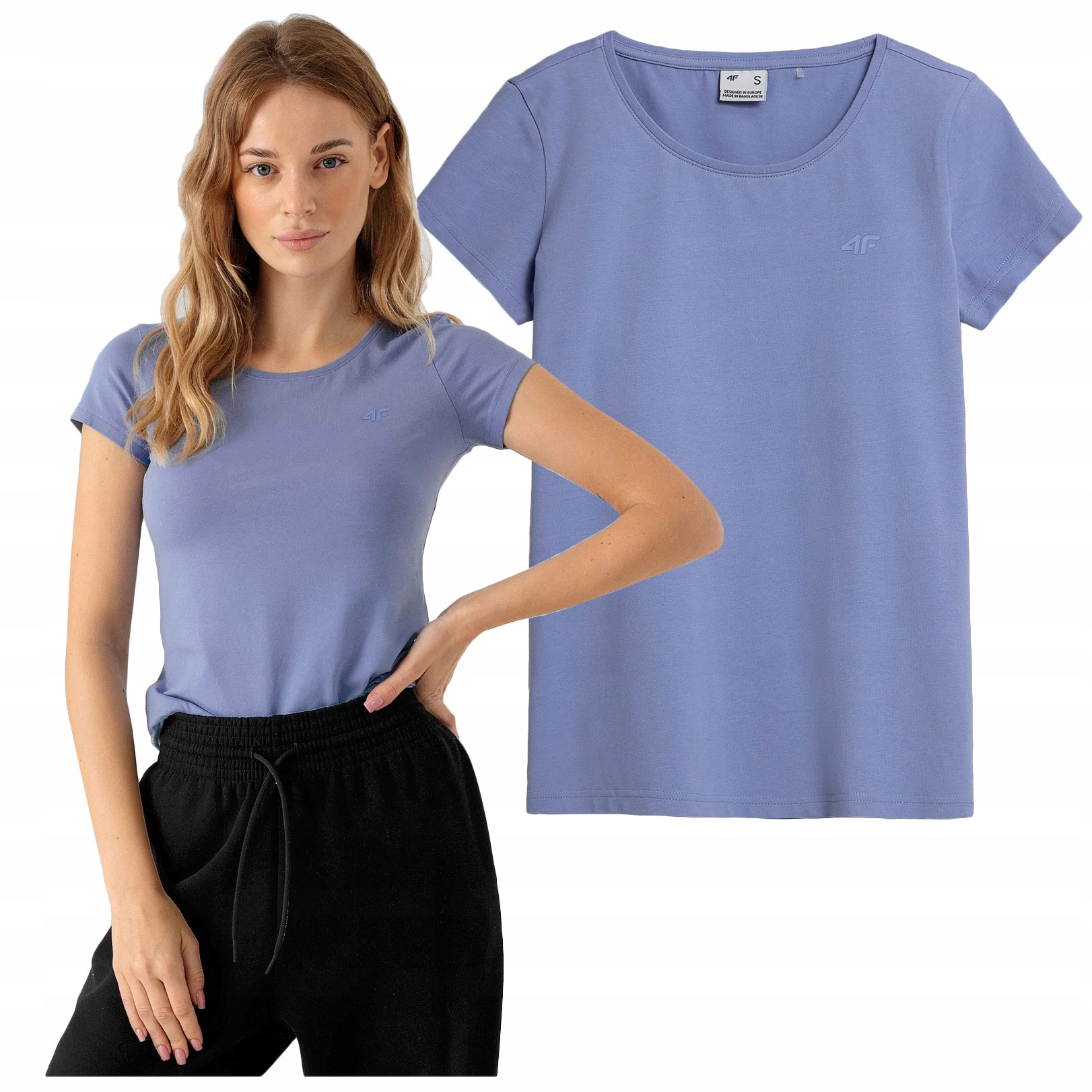 

Koszulka damska 4F T-shirt Bawełna TSD350 S