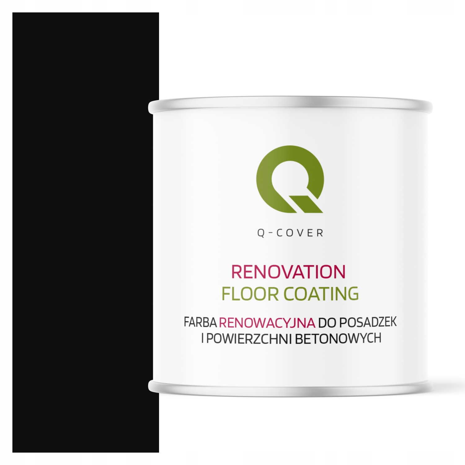 Farba Na Renováciu Betónových Podláh Garáž Čierna Ral 9005 Lesk 2,5L