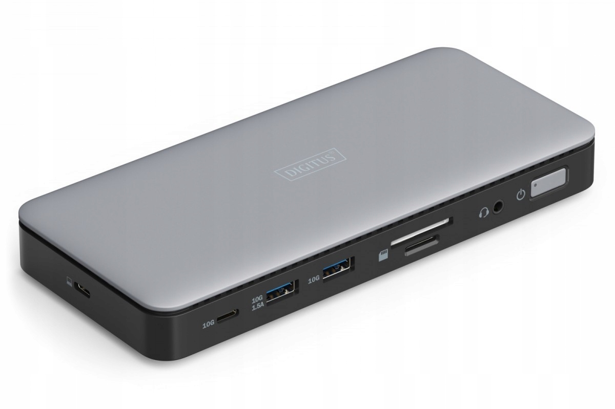 Dokovacia stanica Usbc Hdmi 4K x2 RJ45 Usb 3.2 x2 Usb-c 3.2 x1 napájací zdroj 150 W
