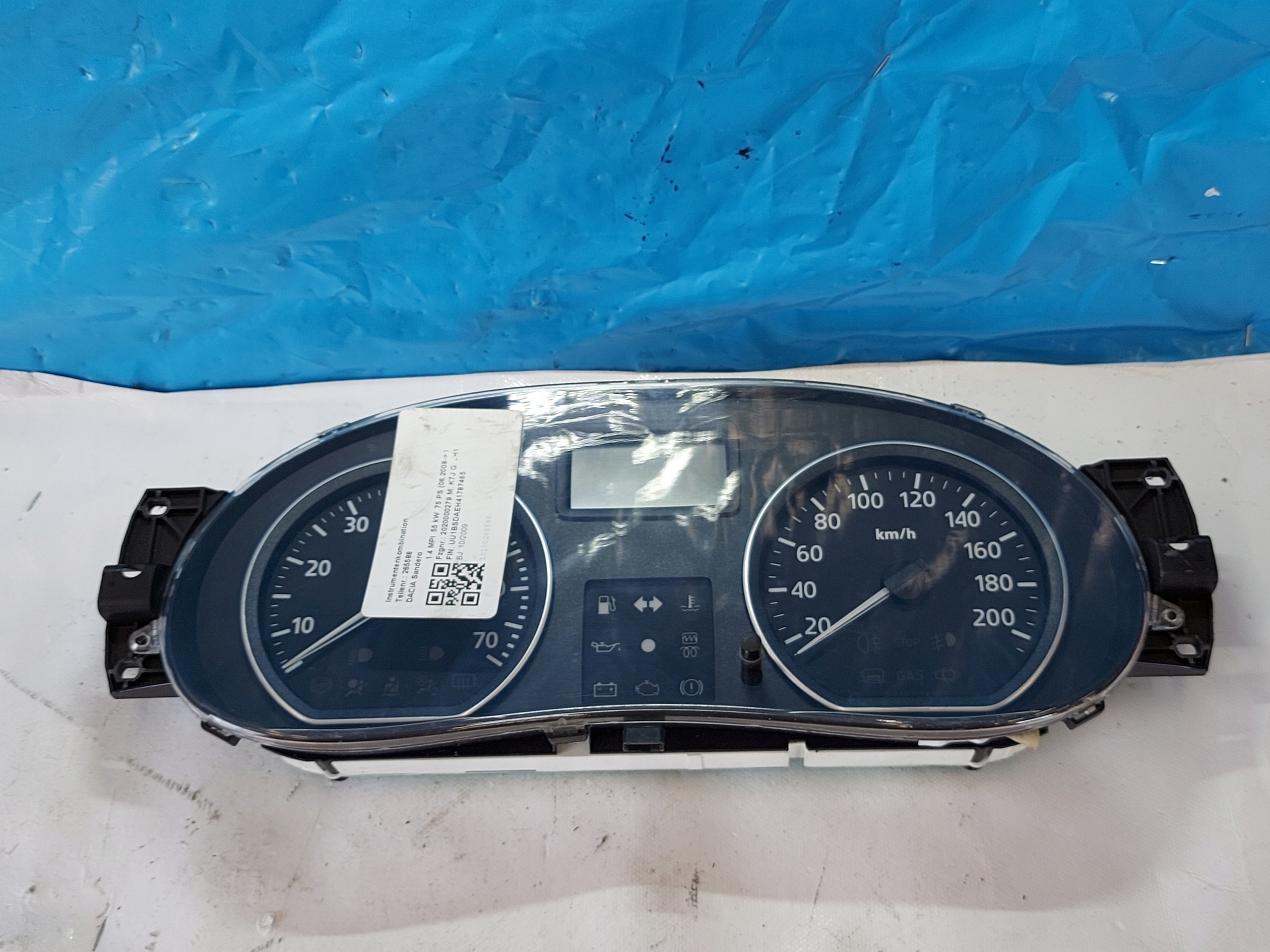 dials clock DACIA SANDERO 1.4 MPI 216720407