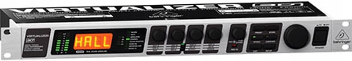 Procesor efektů Behringer Virtualizer 3D FX2000 71 efektů Reverb