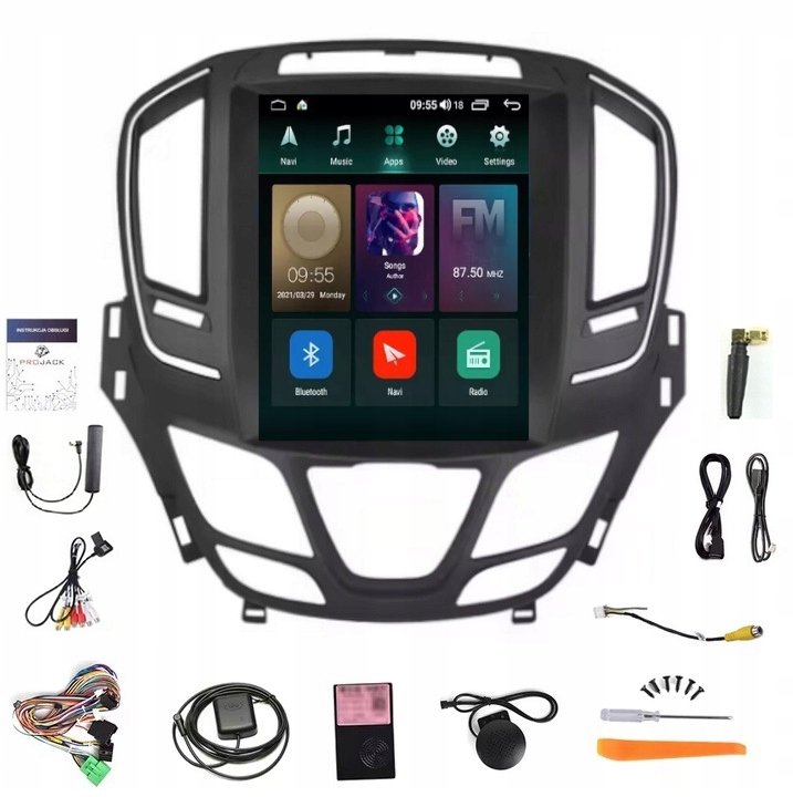 Android Rádio Opel Insignia 2014-2018 Carplay Wifi Usb 6/128 Gb Sim Modem