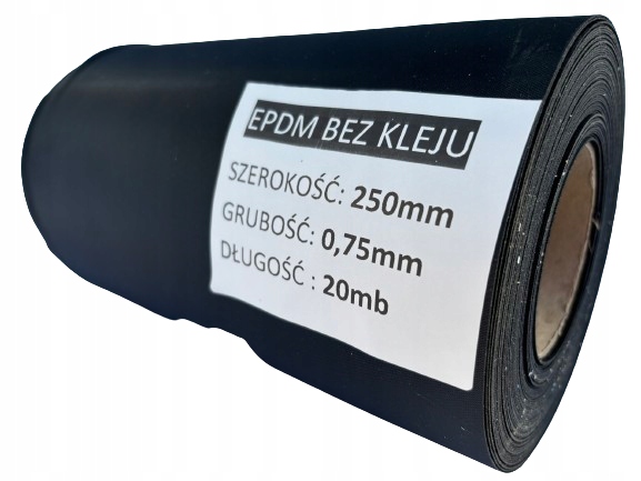 Membrána Zástěra Epdm 250 mm zew 0,75 Vzduchotěsná montáž