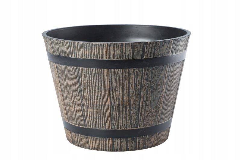 

Donica Doniczka Madera 30 CM Ciemny Brąz