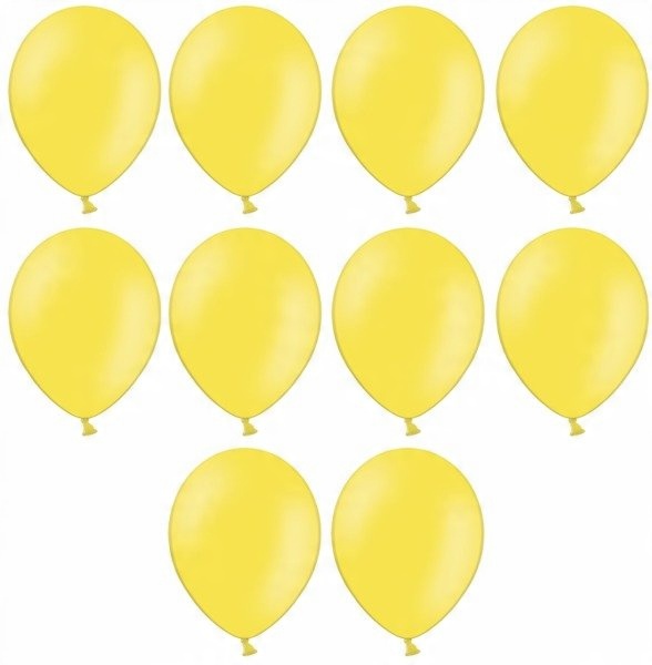

Balony Żółte 36cm Pastelowe 10szt na ślub urodziny