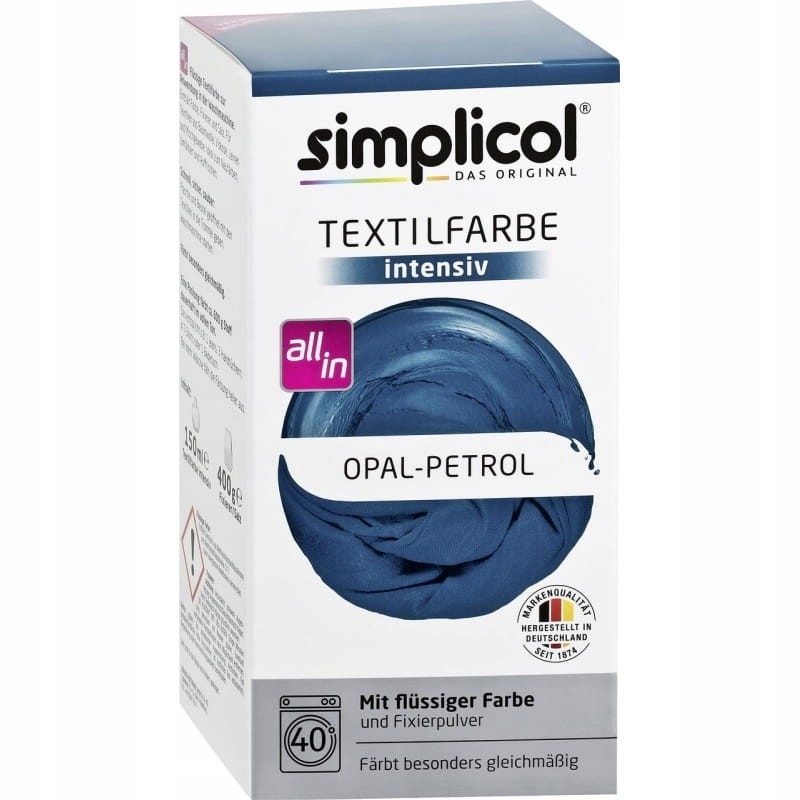 

Simplicol Barwnik Intensive 560G Opal Petrol