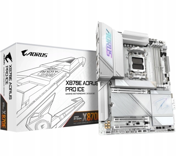 Płyta główna Gigabyte X870E Aorus Pro Ice