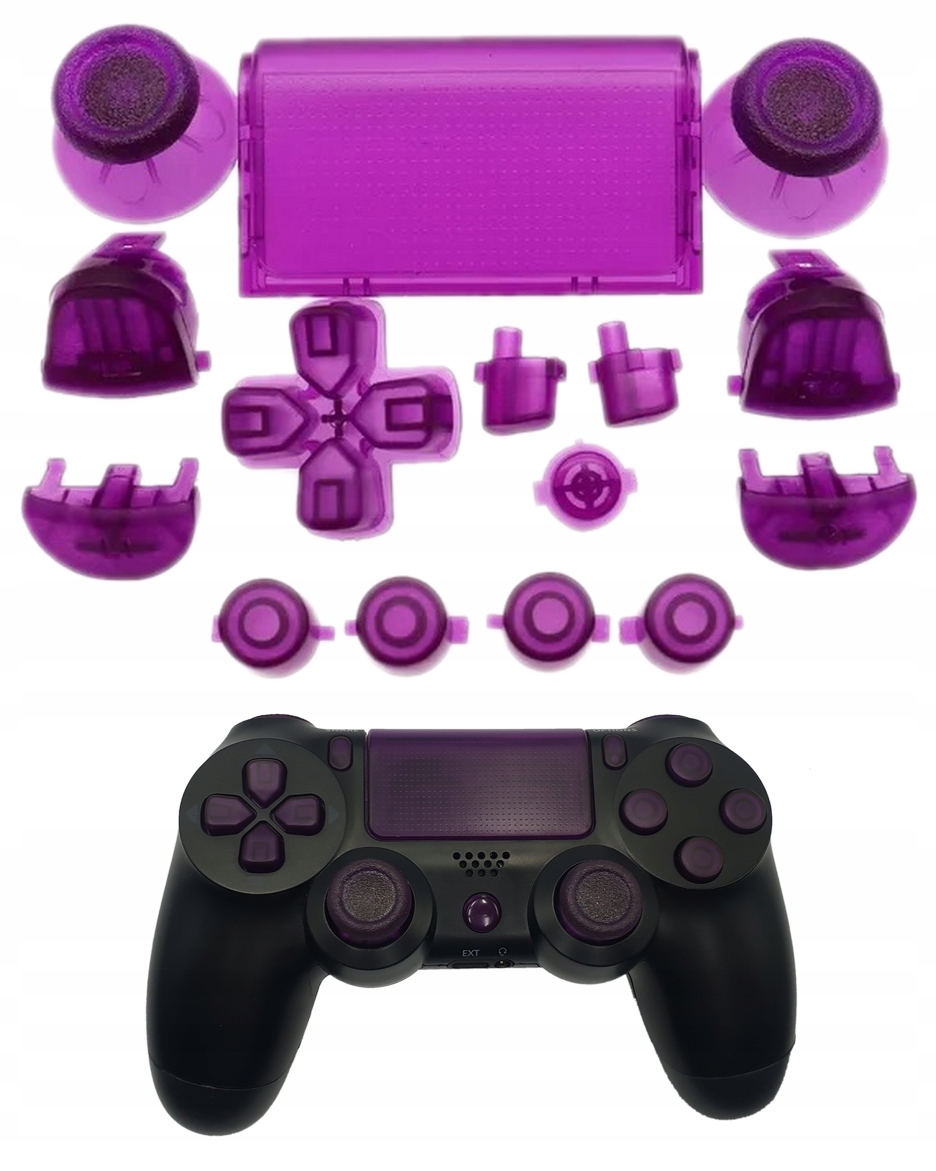 ZESTAW PRZYCISKÓW PRZYCISKI + GRZYBKI I ZAŚLEPKA DO PADA PS4 JDS 040 050