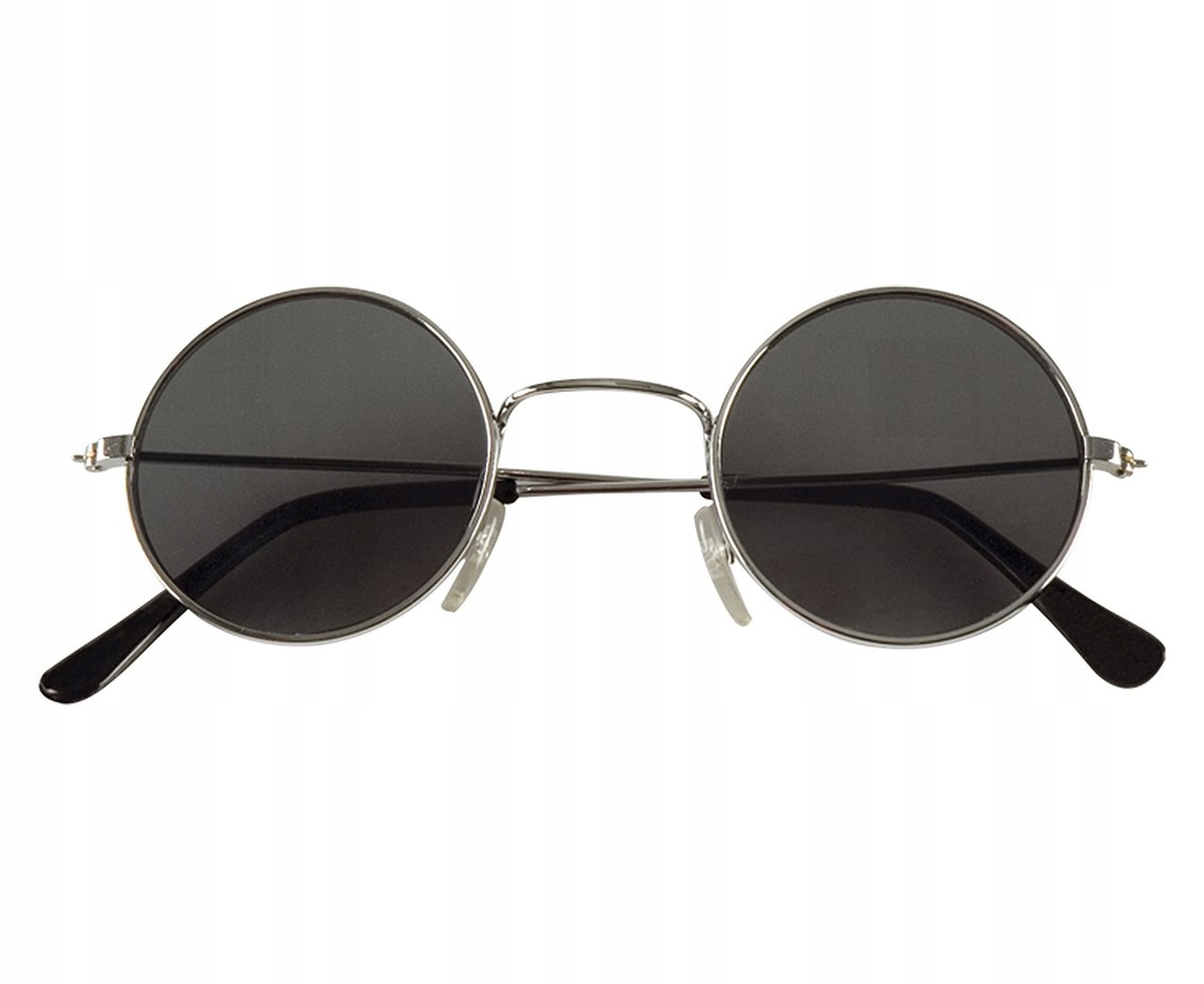 Okulary John, szare Do Fotobudki Kawalerskie Imprezowe Wakacyjne