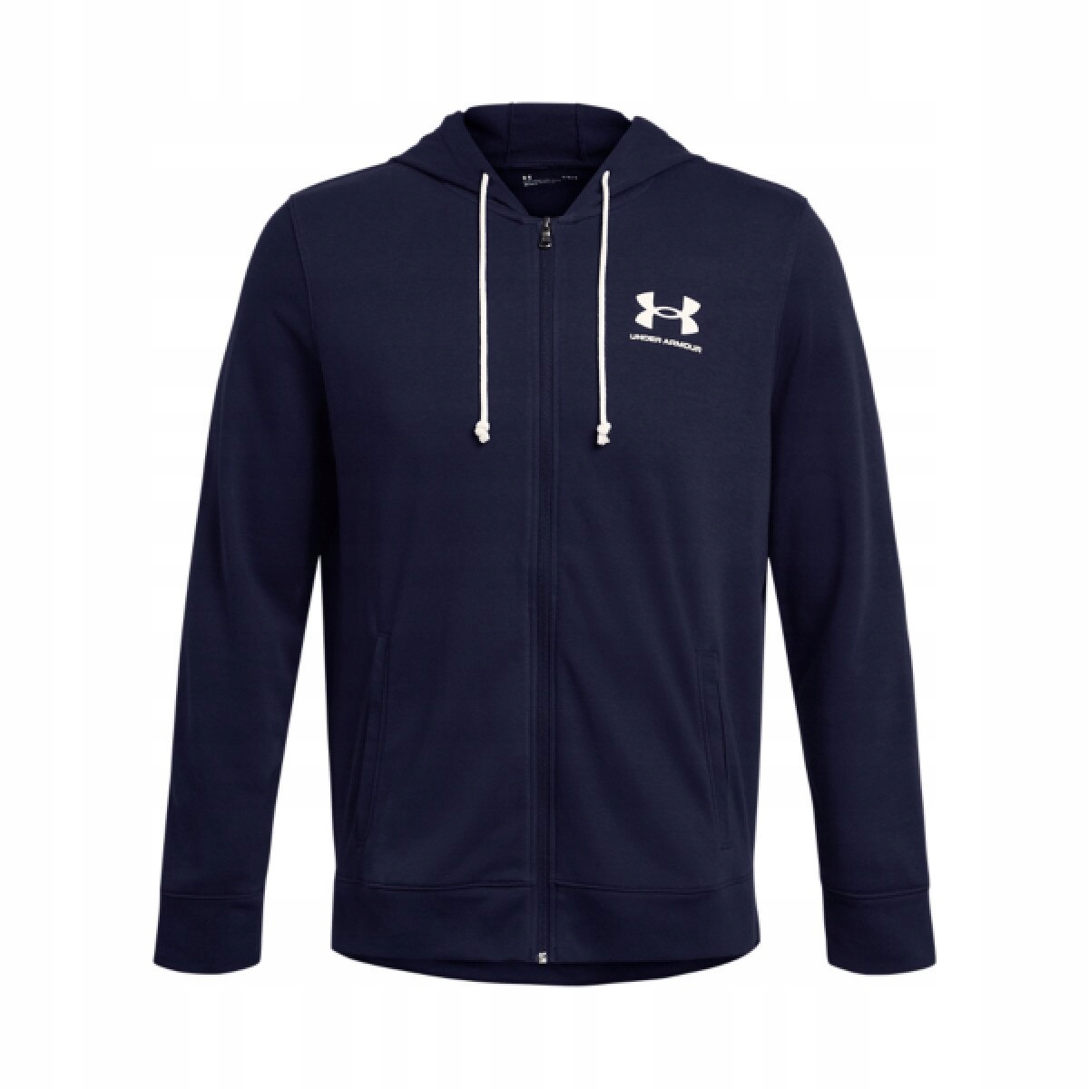 Under Armour Mikina Ua Rival Terry LC Fz-blu modrá