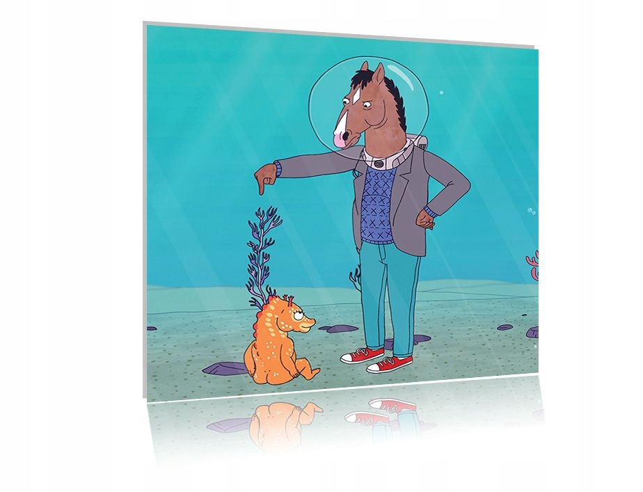 

Obraz szklany na szkle Bojack Horseman 03 50x50