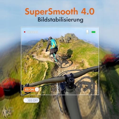 XTU Kamera Sportowa 4K 30FPS 20MP LCD Dotykowy 40M Podwodna z Akcesoriami — miniatura 3