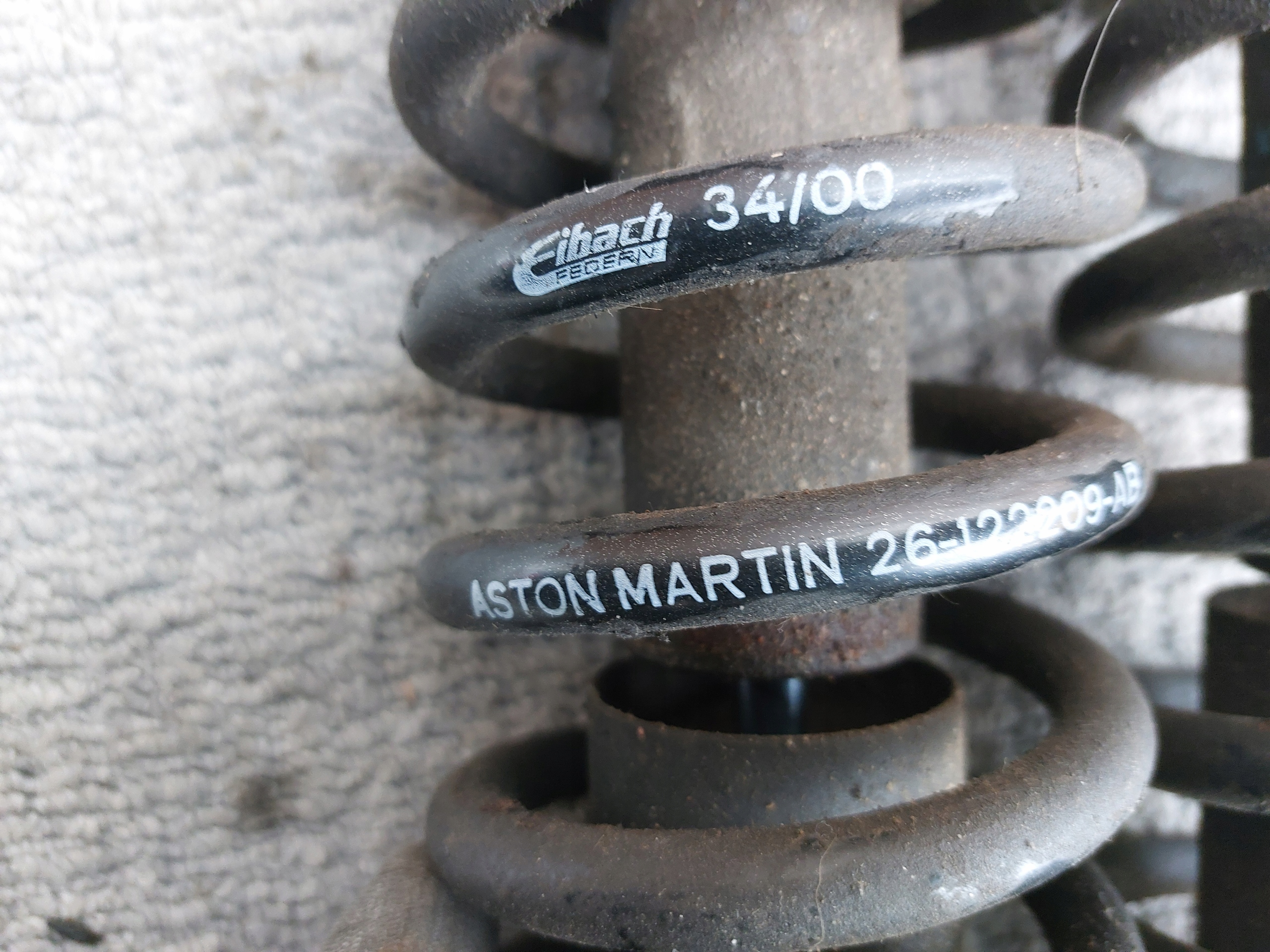 shock absorber spring rear part ASTON MARTIN VANTAGE DB7 01r