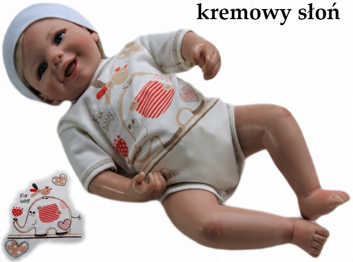 

Body pajacyk nadruk 80 krótki rękaw bawełniane