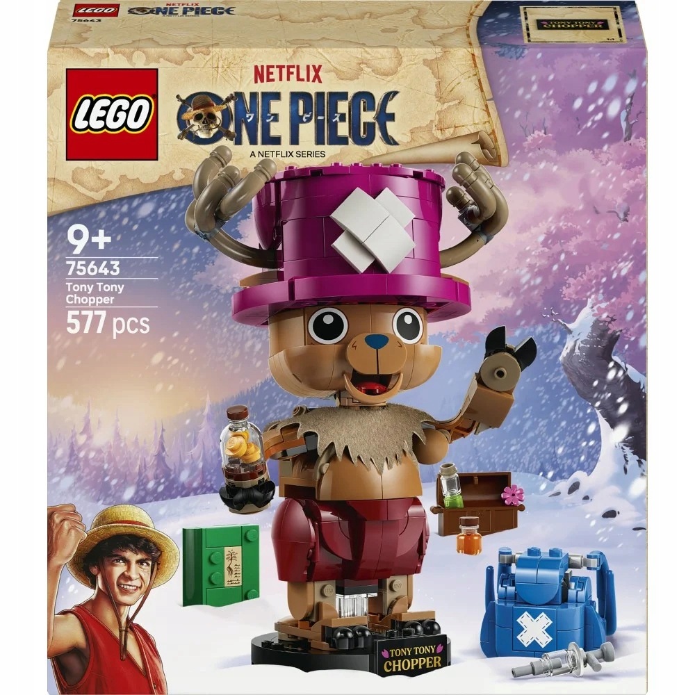 * Lego One Piece Tony Tony Chopper 75643