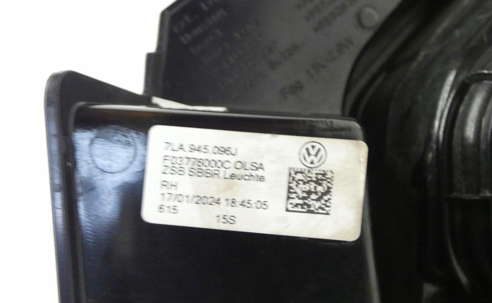 VW T6.1 LIFT 7LA945096J 2019- light rear part rear right