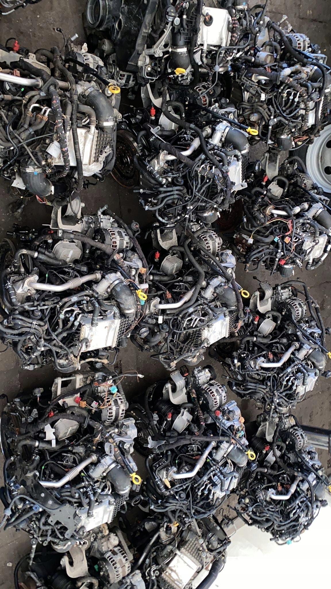 engine complete VW T6 2,0 TDI CXE DO 10 TYSKM