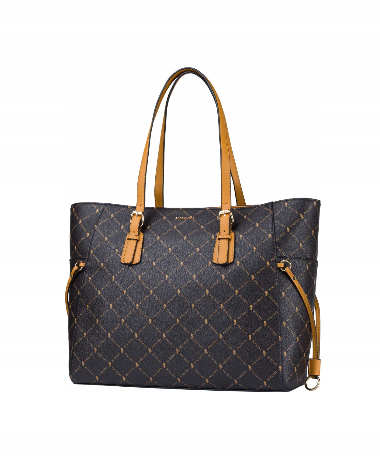 Dámská kabelka Shopper Velká Formát A4 Přes Rameno Puccini Hnědá BLXP0002 2