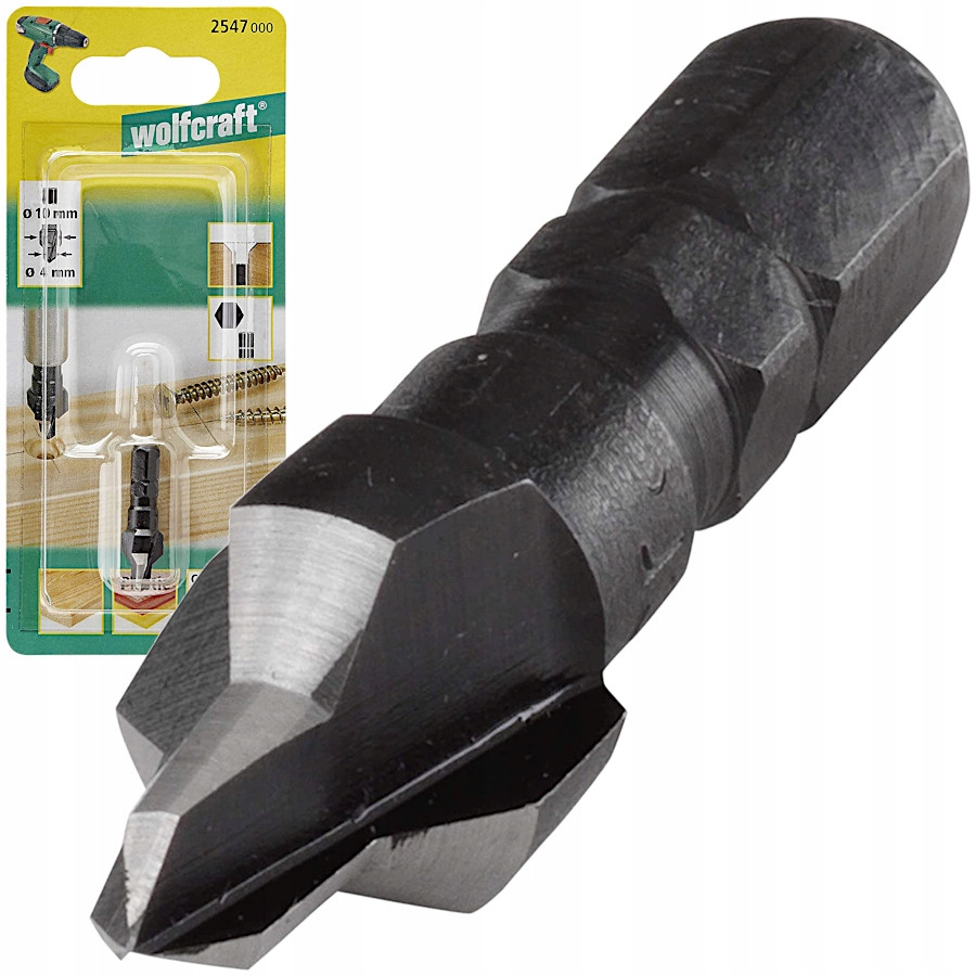 WOLFCRAFT FREZ WIERTŁO POGŁEBIACZ POD WKRĘTY 4-10