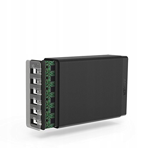Anker Zasilacz Ładowarka Adapter 6-PORTÓW 60W USBC — miniatura 5