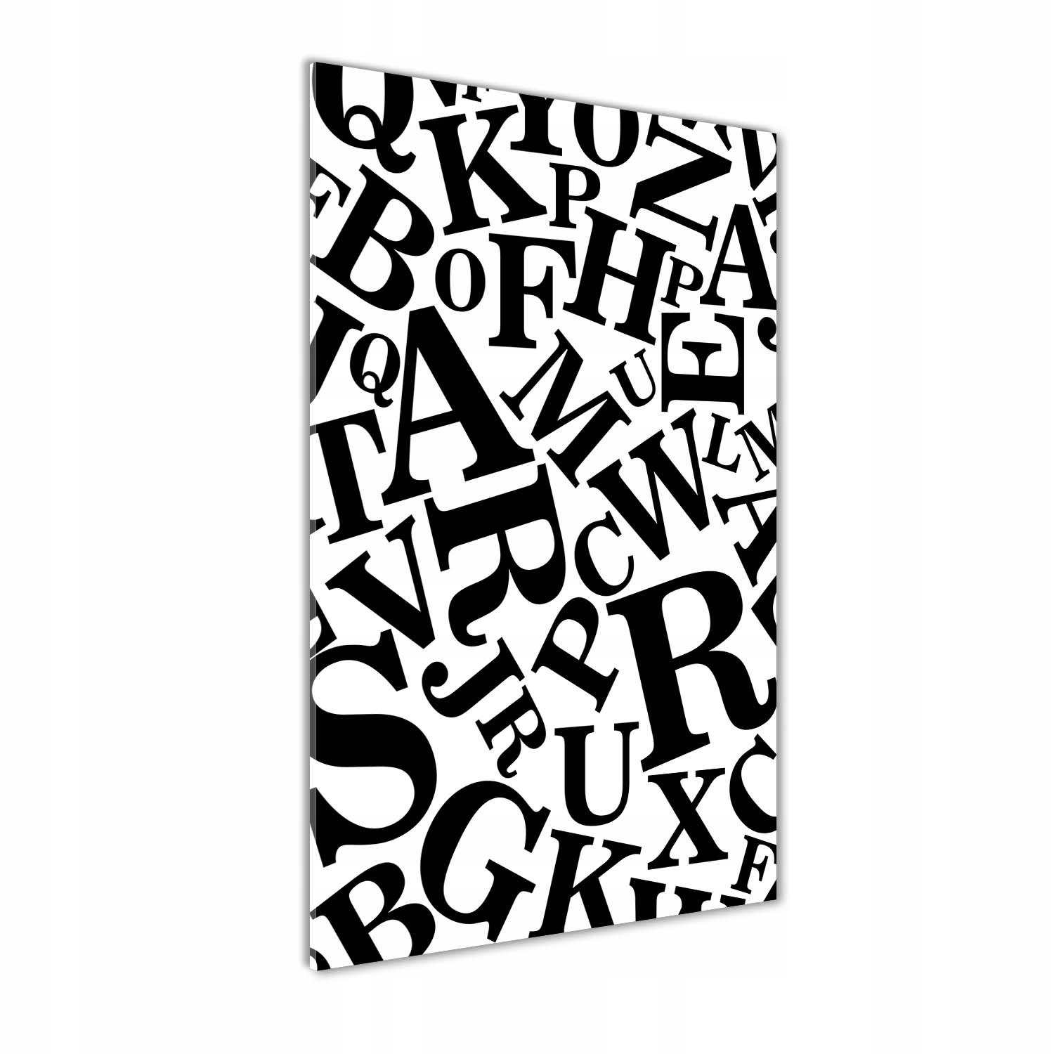 

Foto-obraz zdjęcie na szkle Alfabet 60x120 cm