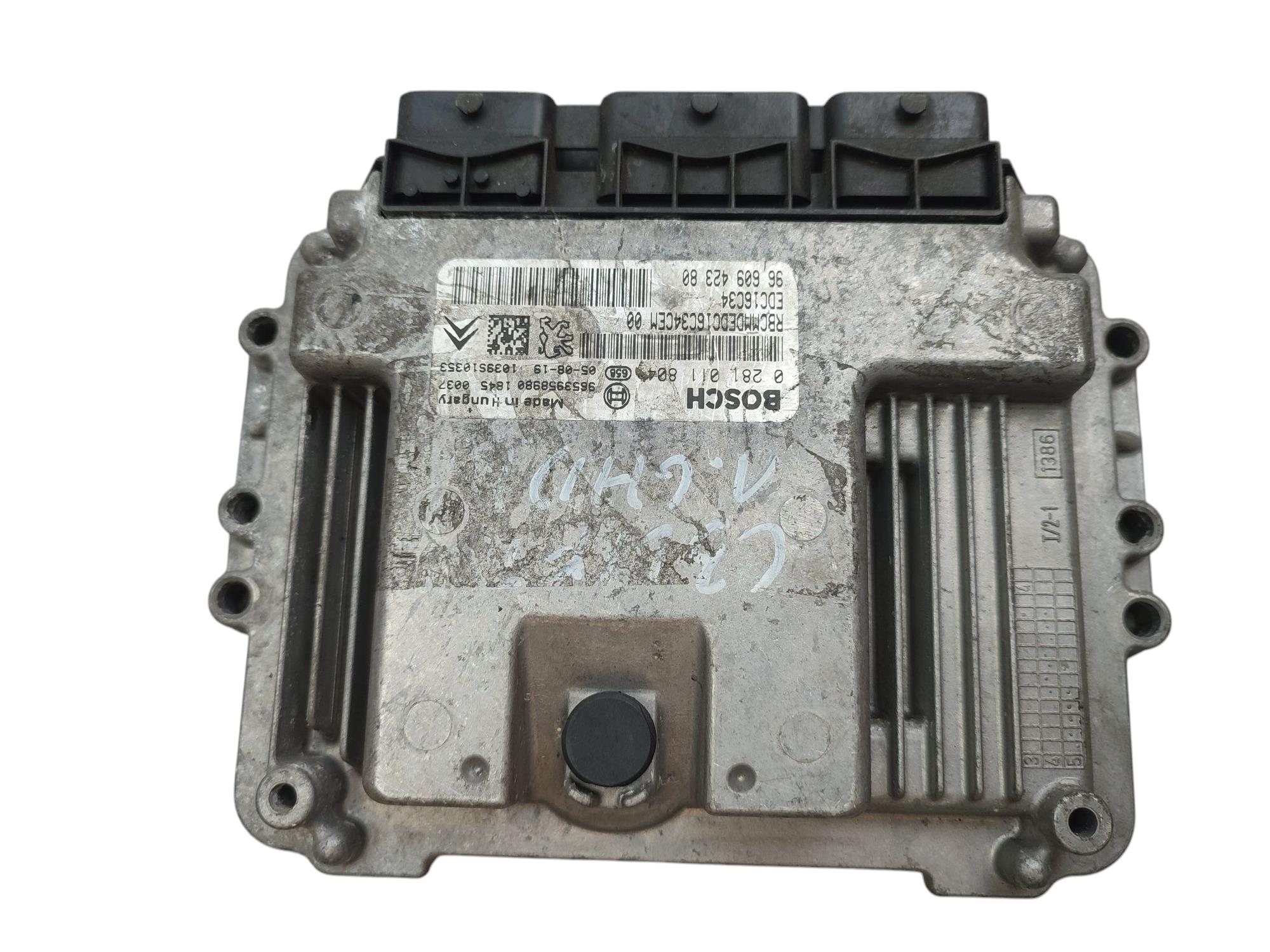 computer Centralina Motore CITROEN C3 e 2005-2009 1.6 HDI 109KM 9660942380