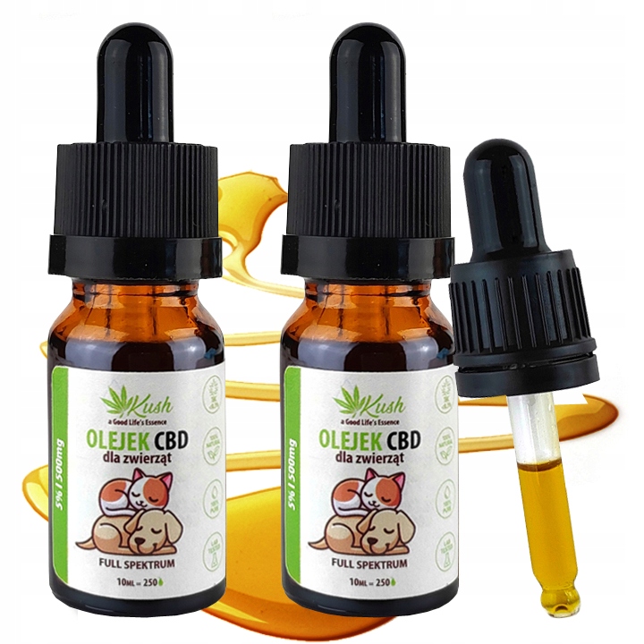 

Olejek Cbd dla Psa Kota Full Spectrum 5% 20ml