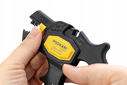 Automatyczne szczypce do ściągania izolacji JOKARI Minimalny przekrój przewodu 0.2 mm²