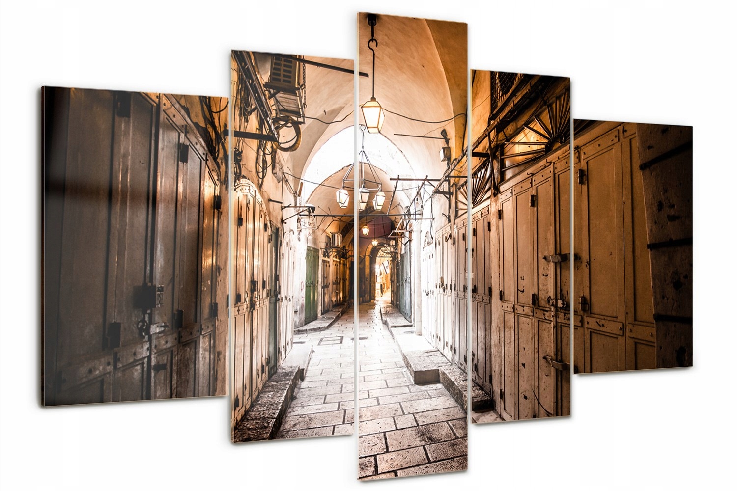 

Obrazek szklany duży tryptyk Jerozolima