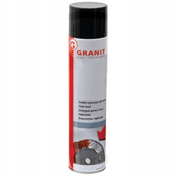 

Zmywacz Do Tarcz Hamulców 600ml Granit Niemcy