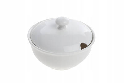 

Cukiernica porcelanowa mini biały