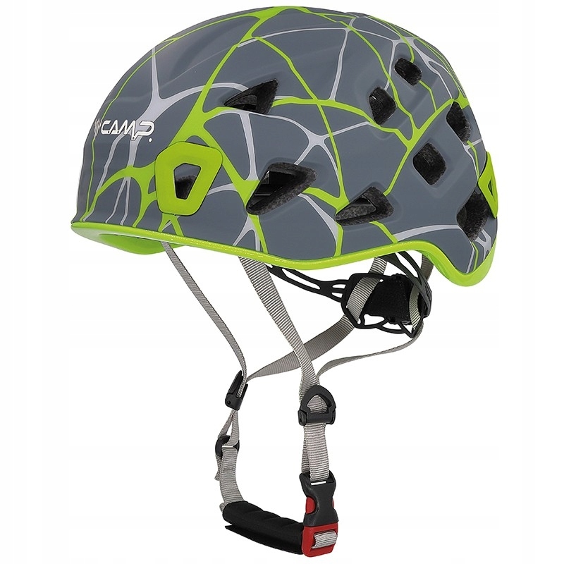 Lezecká helma Camp Storm grey/lime|M-L