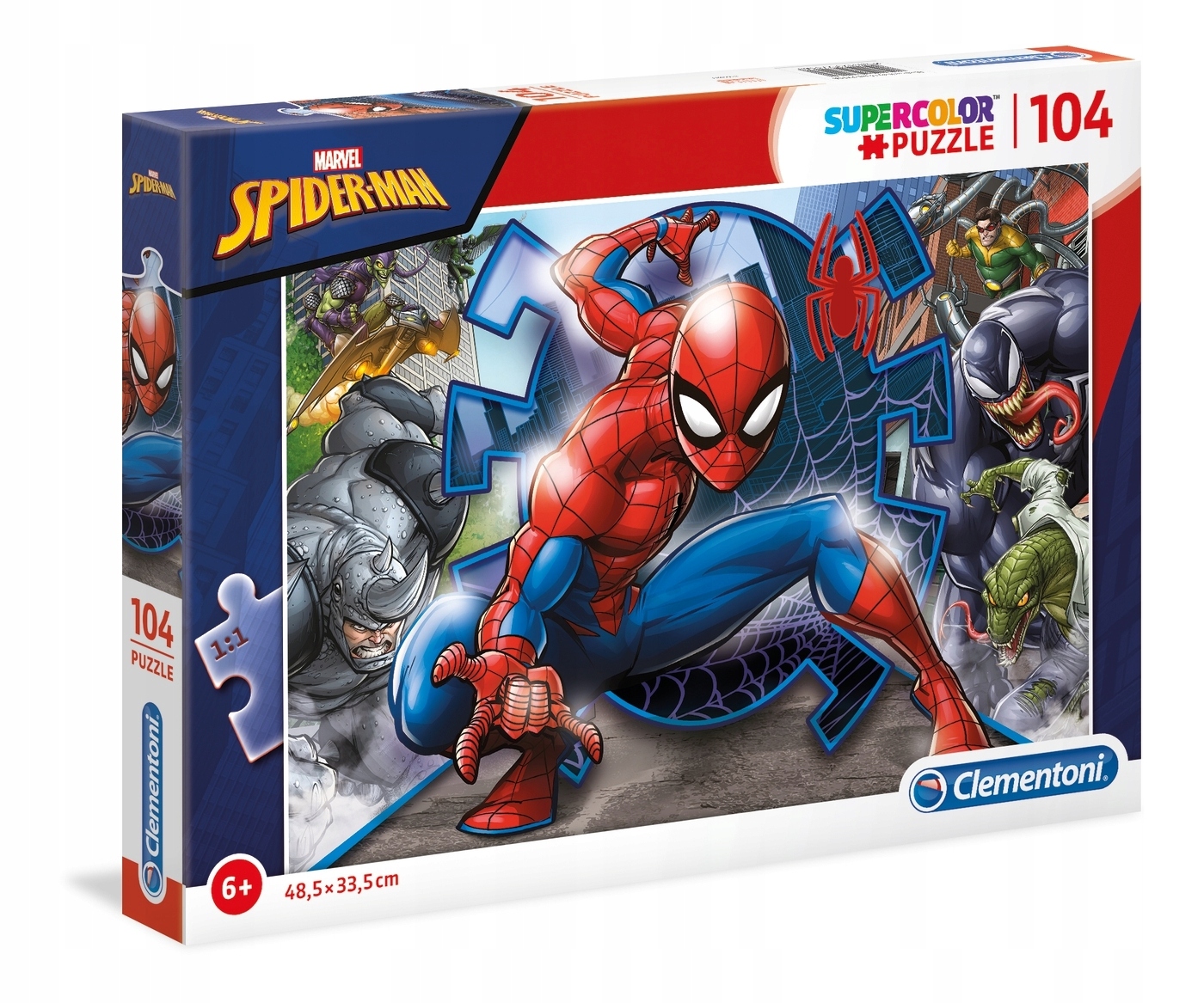 

Clementoni, Puzzle SuperColor 104: Spider-Man (271