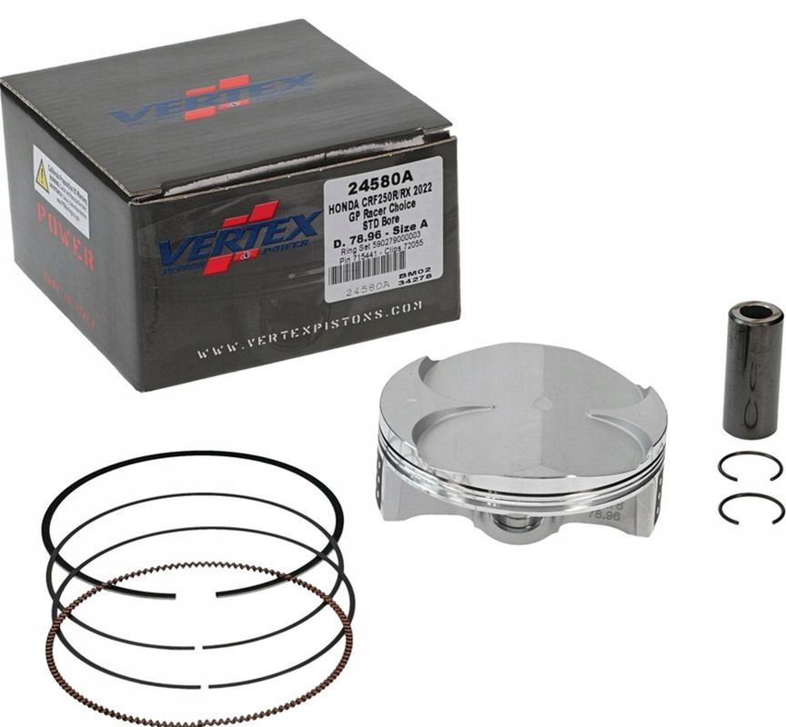 Vertex Piest Honda Crf 250R/RX Gp-racer '22-'25 (hc 14,4:1) 78.97 MM 0,01 MM