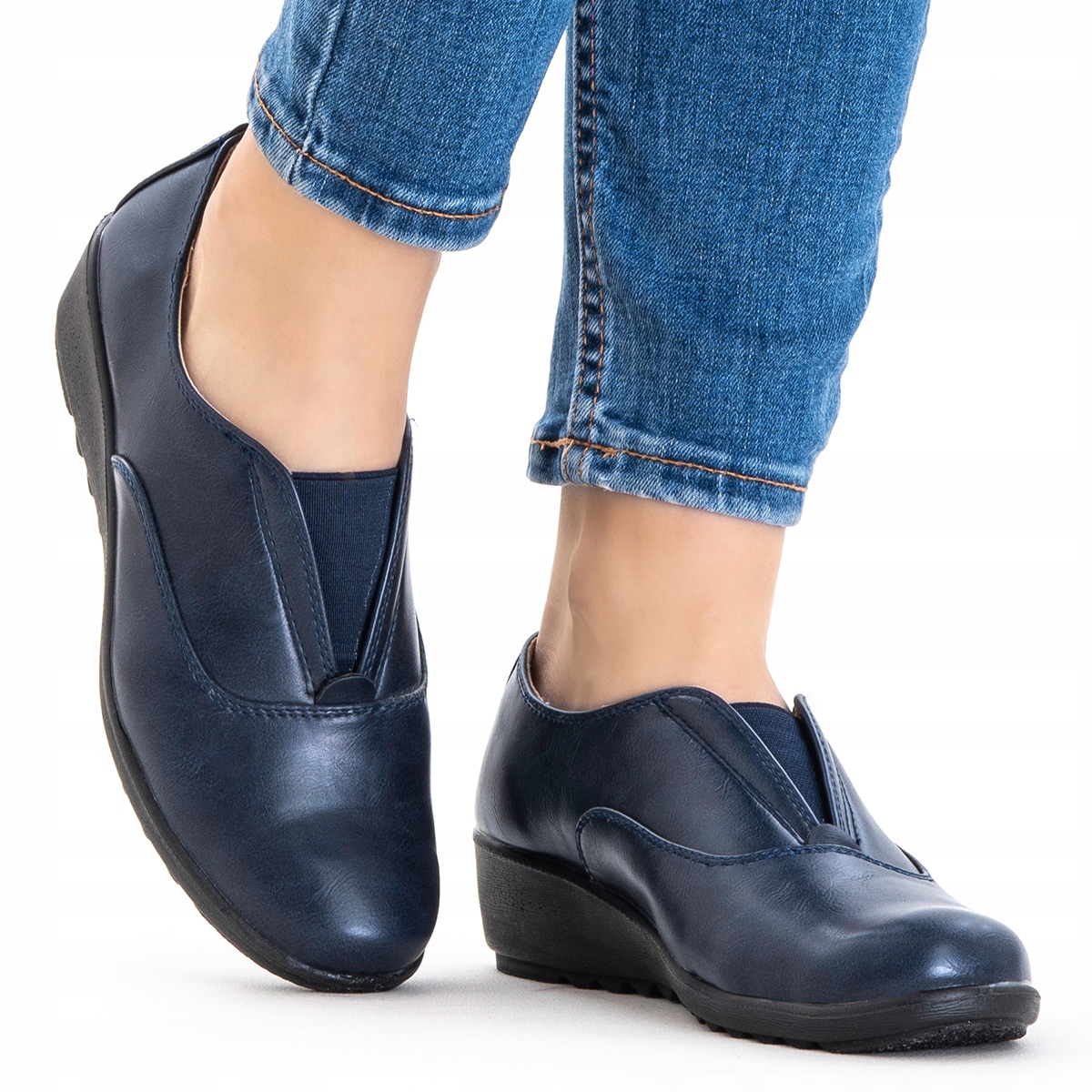 

Półbuty wygodne lekkie wkł.skóra miękkie Wojtyłko